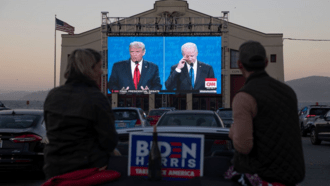 Προεδρικές εκλογές ΗΠΑ: Οριακό προβάδισμα μιας μονάδας του Μπάιντεν επί του προκατόχου του Τραμπ