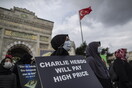Κωνσταντινούπολη: Διαμαρτυρία και απειλές κατά του Charlie Hebdo- «Θα το πληρώσουν ακριβά»