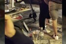 Σαμπανιέρες στο πεζοδρόμιο: Εικόνες από τα ανοικτά μπαρ με ποτά take away στη Θεσσαλονίκη
