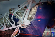 Βαλτιμόρη: Βίντεο δείχνει το πλοίο Dali να στρίβει επιταχύνοντας λίγο πριν προσκρούσει στη γέφυρα