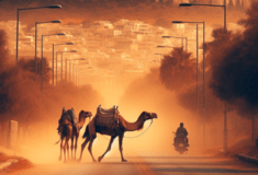 Αφρικανική σκόνη: «Καλημέρα» από την ΕΛΑΣ με καμήλες και Ακρόπολη