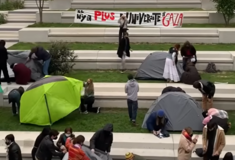 Κύμα διαμαρτυρίας των φοιτητών εναντίον του πολέμου στη Γάζα και στην Γαλλία