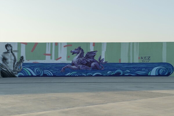 Τρεις Έλληνες καλλιτέχνες φέρνουν τη street art στα ακριτικά νησιά