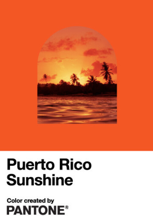 Το νέο χρώμα της Pantone εμπνέεται από το Πουέρτο Ρίκο -Ένα φλογερό και ζεστό πορτοκαλί