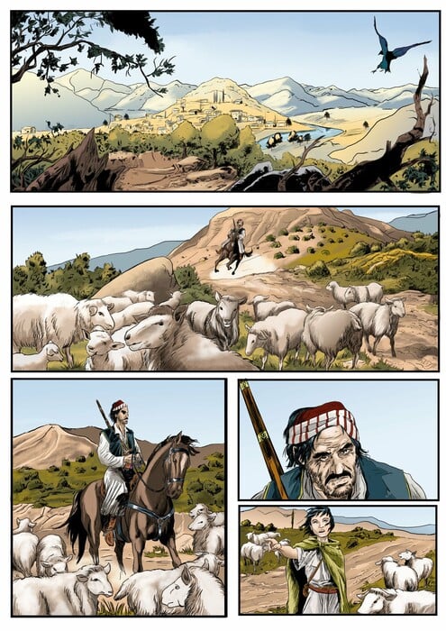 1800: ένα graphic novel φουστανέλας στην Ελλάδα του 19ου αιώνα δίχως εθνικιστικά καφριλίκια