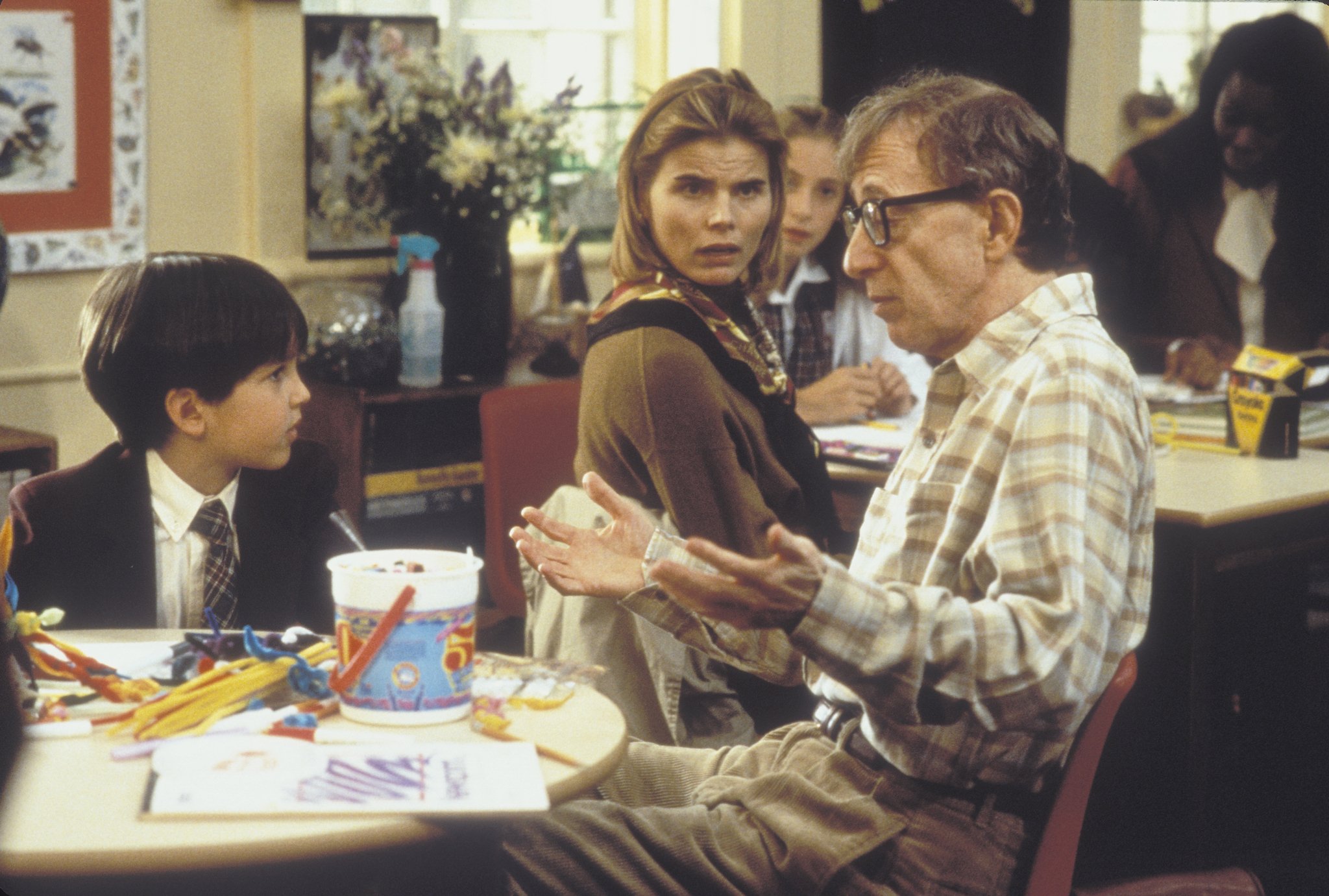 Woody Allen, Mariel Hemingway και Eric Lloyd