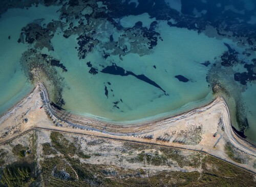 Φωτογραφία από υποβρύχιες έρευνες στο λιμάνι της αρχαίας Κορίνθου (2017) / Eurokinissi