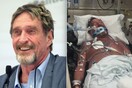 Ο θρύλος της κυβερνοασφάλειας John McAfee υποστηρίζει ότι οι εχθροί του τον δηλητηρίασαν