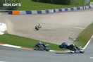 Αυστρία: Ατύχημα στο Moto GP - Μηχανή εκσφενδονίστηκε μπροστά από τον Βαλεντίνο Ρόσι