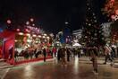 Χριστούγεννα στην Αθήνα: Πώς στολίστηκε η Οδός Πανεπιστημίου και η Πλατεία Συντάγματος