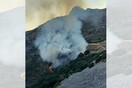 Σε εξέλιξη πυρκαγιά στο Οροπέδιο Λασιθίου - Χωρίς ρεύμα οι γύρω οικισμοί