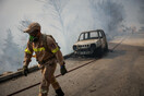 Φωτιά στη Βούλα: Σε ύφεση οι φλόγες - Ενισχυμένες οι δυνάμεις, επιχειρούν και εναέρια μέσα