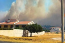 Φωτιά στην Φέριζα Σαρωνικού, υπάρχουν ζημιές σε σπίτια -Εκκενώθηκε οικισμός