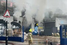 Λονδίνο: Φωτιά σε αψίδες σιδηροδρομικής γραμμής στο Southwark- 70 πυροσβέστες στο σημείο