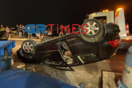Θεσσαλονίκη: Σοβαρό τροχαίο στη λεωφόρο Νίκης, τούμπαρε αυτοκίνητο