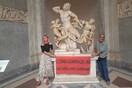 Βατικανό: Ακτιβιστές για το κλίμα καλούνται να πληρώσουν τις ζημιές που έκαναν σε αρχαίο άγαλμα
