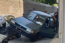 Απίστευτο τροχαίο στο Ρέθυμνο: Οδηγός καβάλησε σταθμευμένο αμάξι γιατί δεν χωρούσε να περάσει από στενό