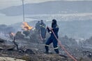 Φωτιές: Δύσκολη η νύχτα στην Άνδρο- Συνεχίζεται η μάχη σε Έβρο, Πάρνηθα