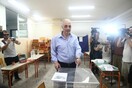 Ευρωεκλογές 2024: Στην Θεσσαλονίκη ψήφισε ο Κυριάκος Βελόπουλος