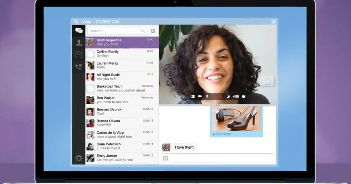 Вайбер на компьютер фото. Вайбер. Видеозвонок Viber на компьютере. Вайбер видеозвонок фото.