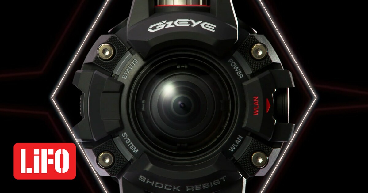 Casio GZE 1 action camera G Shock