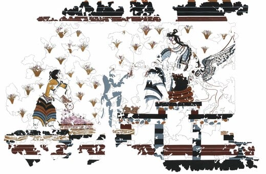 Ο αποκρυπτογράφος των τοιχογραφιών στην Αρχαία Θήρα, την Κνωσό και τις Μυκήνες