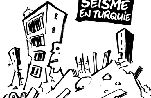 Σκίτσο του Charlie Hebdo για τον σεισμό στην Τουρκία προκαλεί αντιδράσεις 