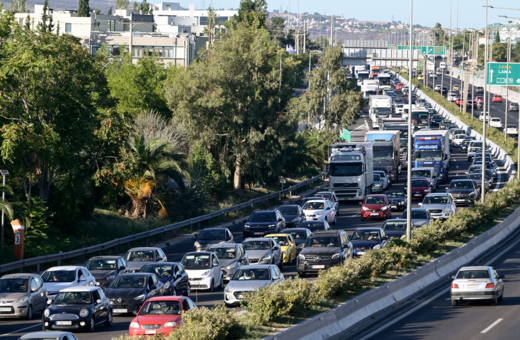 Αυξημένη η κίνηση στους δρόμους της Αττικής- Σε ποια σημεία υπάρχουν καθυστερήσεις