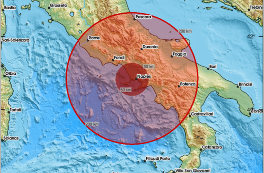 Ιταλία: Ασθενής σεισμός αναστάτωσε τη Νάπολη