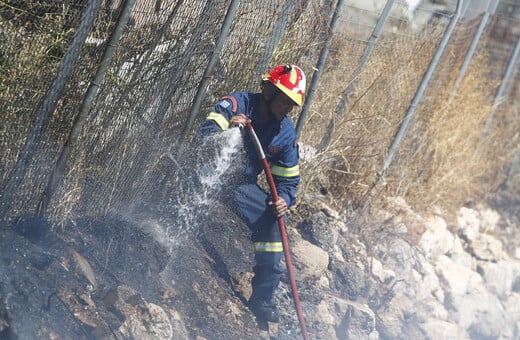 Φωτιά στη Μεγαλόπολη κοντά στο ορυχείο της ΔΕΗ – Mήνυμα του 112