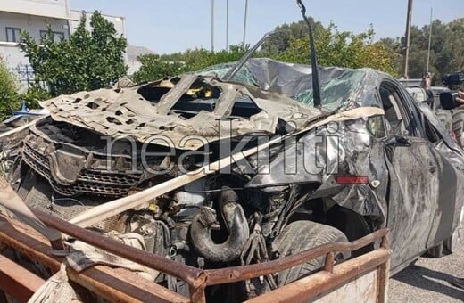 Τροχαίο στην Κρήτη: Αυτοκίνητο έπεσε από γκρεμό 150 μέτρων – Σώα η μητέρα με τα δύο της παιδιά