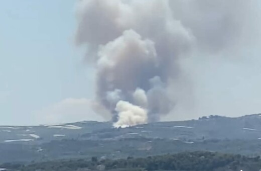 Φωτιά τώρα στη Στιμάγκα Κορινθίας