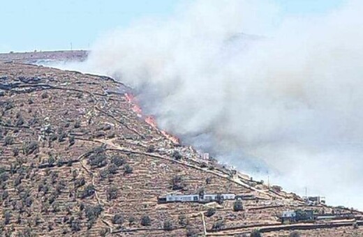 Φωτιά τώρα στη Τζια - 112 για εκκένωση από Λυγιά προς Πήσσες