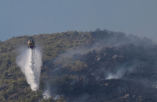 Φωτιά στην Αττική: Μήνυμα του 112 σε Νταού Πεντέλης και Καλλιτεχνούπολη