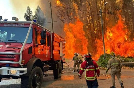 Φωτιά καίει για μια εβδομάδα τη Μαδέρα - 44.000 καμένα στρέμματα