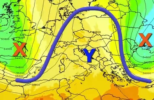 Ωμέγα εμποδιστής: Τι είναι και πώς επηρεάζει τον καιρό - Πότε θα πέσει η θερμοκρασία