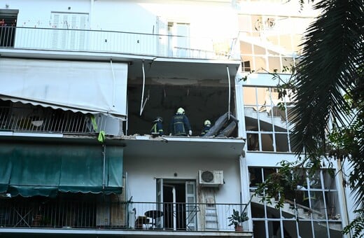 Έκρηξη σε πολυκατοικία στους Αμπελόκηπους - Ένας νεκρός και μία τραυματίας