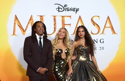 Jay-Z και Beyoncé με την κόρη τους Blue Ivy στην πρεμιέρα του «Mufasa: The Lion King»