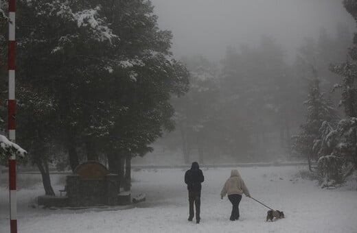 Επικαιροποίηση του έκτακτου δελτίου καιρού από την ΕΜΥ: Πού θα χιονίσει