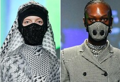 Εβδομάδα Μόδας στο Παρίσι: Μοντέλα παρέλασαν με μάσκες εν μέσω ανησυχίας για τον κοροναϊό