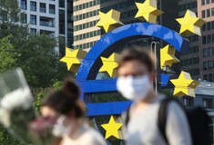 Eurostat: Πτώση - ρεκόρ για το ΑΕΠ της Ευρωζώνης στο πρώτο τρίμηνο του 2020