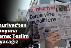 Η Τζουμχουριέτ απέναντι στον Ερντογάν: Δεν θα παραδοθούμε