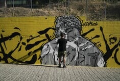 Αθήνα: Mural 30 μέτρων από 6 street artists [ΦΩΤΟΓΡΑΦΙΕΣ]
