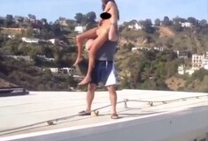 Ο θρύλος του instagram Dan Bilzerian ρίχνει μια πορνοστάρ στην πισίνα