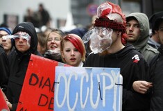 Blockupy και Destroika στην Φρανκφούρτη