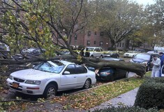 Οι ζημιές που άφησε πίσω του ο τυφώνας Sandy (φωτογραφίες)