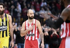 Η Euroleague «αποθεώνει» τον πρώτο σκόρερ Σπανούλη - Υπερήφανος δηλώνει ο αρχηγός του Ολυμπιακού