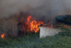 Ποινική δίωξη για κακούργημα σε 65χρονο για τη μεγάλη φωτιά στη Θάσο