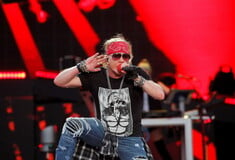 Ο Axl Rose σε συναυλία