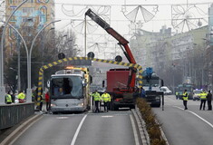 Δυστύχημα στη Ρουμανία: Βίντεο μέσα από το λεωφορείο - «Ανάσες πάρε» 